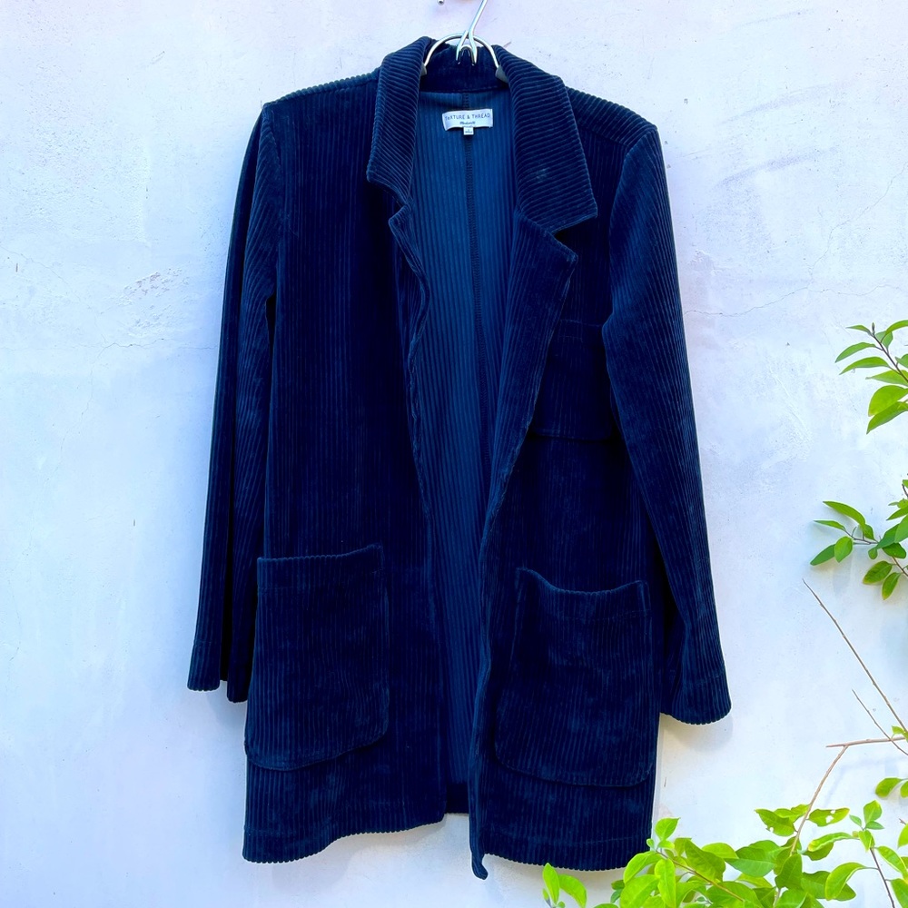MADEWELL TEXTURE AND THREAD BLAZER / COAT